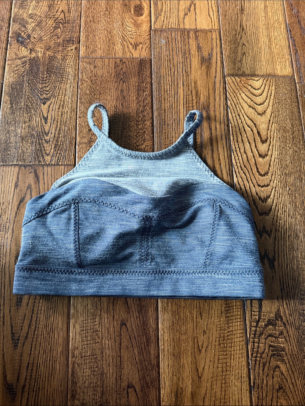 PRANA High Neck Heathered Sports Bra Size Small S